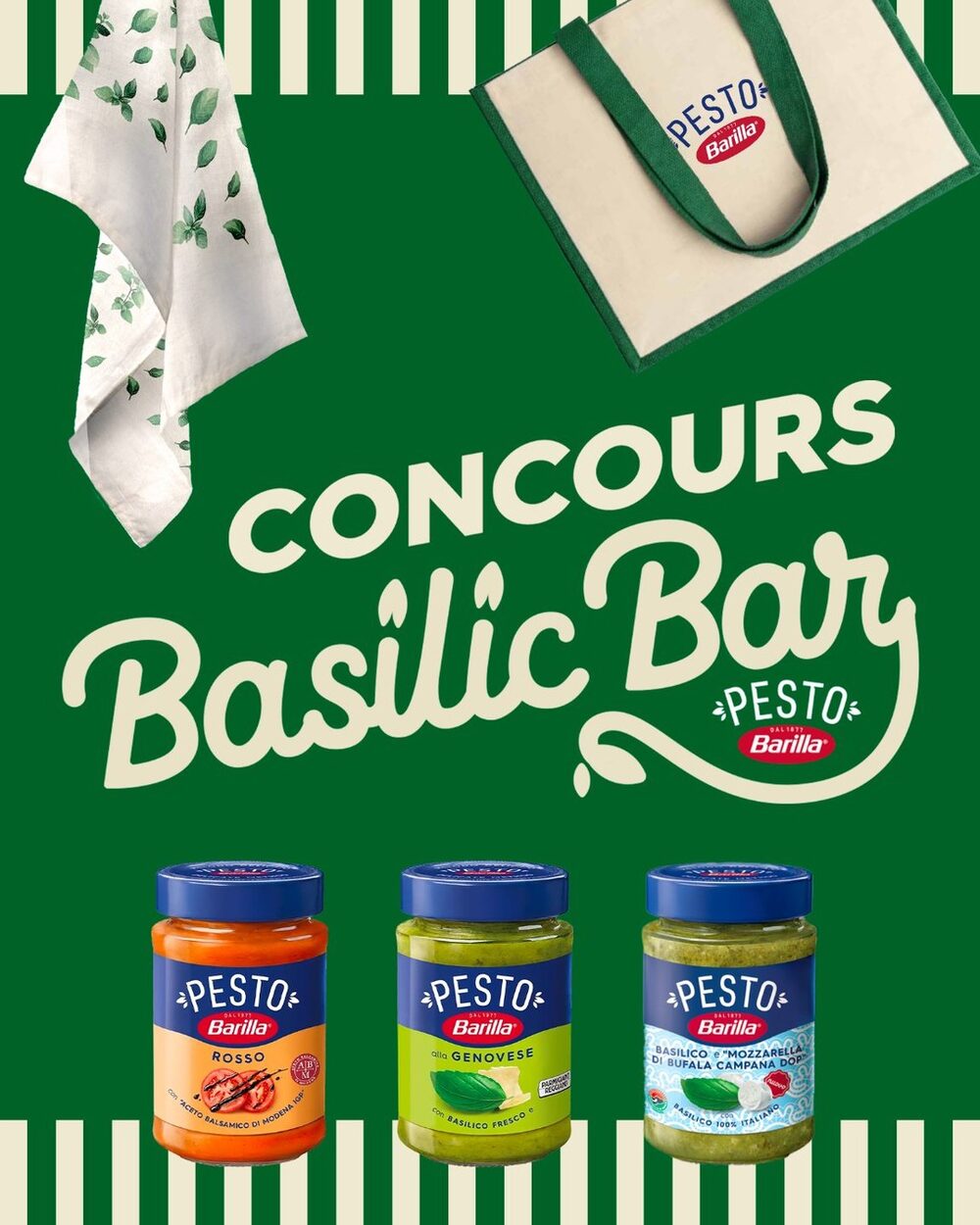 Contest Instagram e Facebook di Barilla France