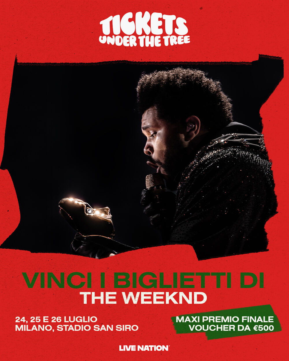 Contest Instagram di Live Nation