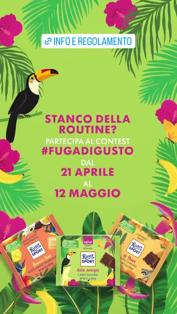 Contest Instagram di Ritter Sport