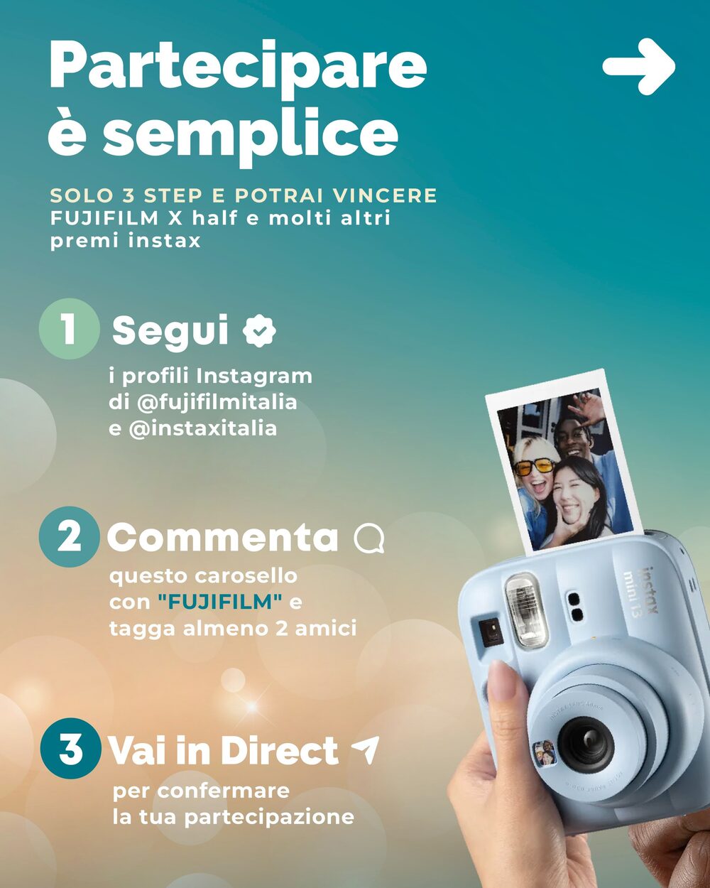 Contest Instagram di Fuji Film