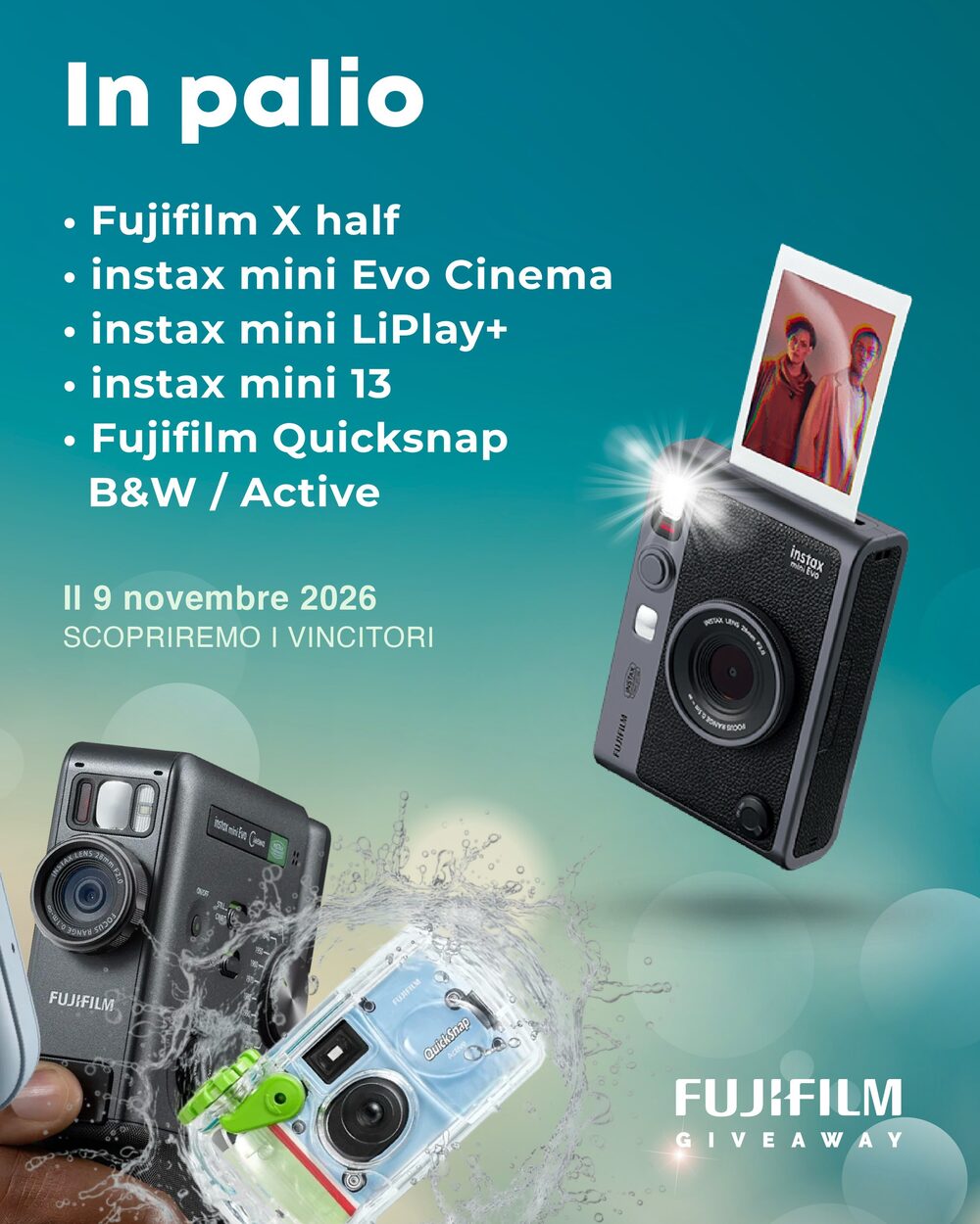 Contest Instagram di Fuji Film