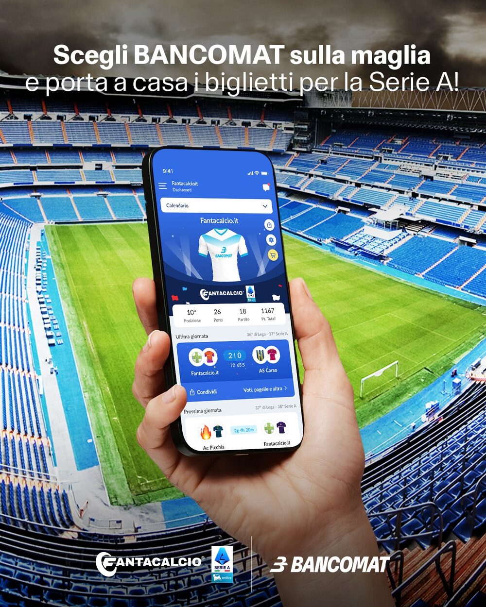 Contest Instagram di Bancomat
