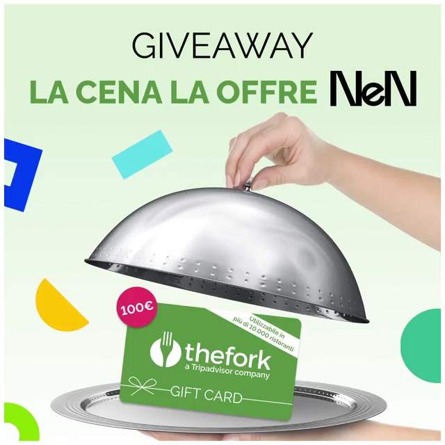 Giveaway Instagram di NeN con TheFork