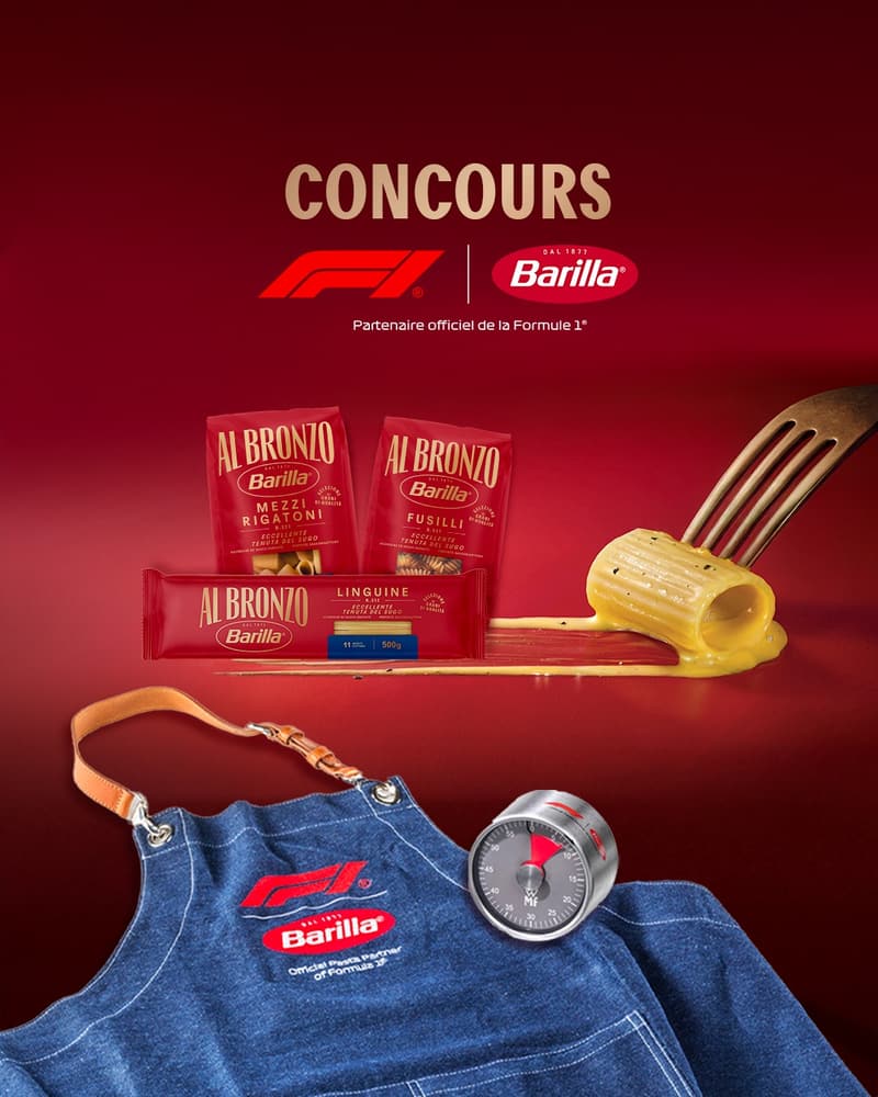 Contest Barilla per la Formula 1