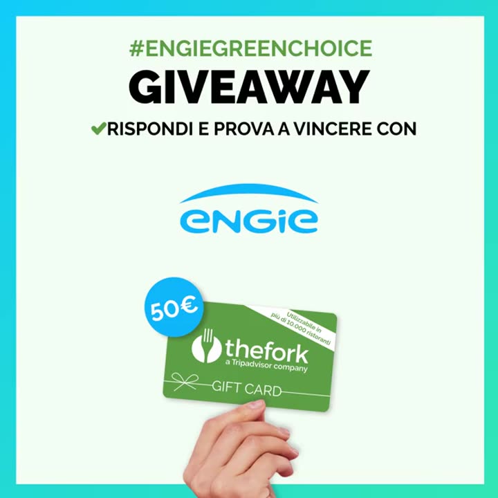 Campagna a premi di Engie con TheFork