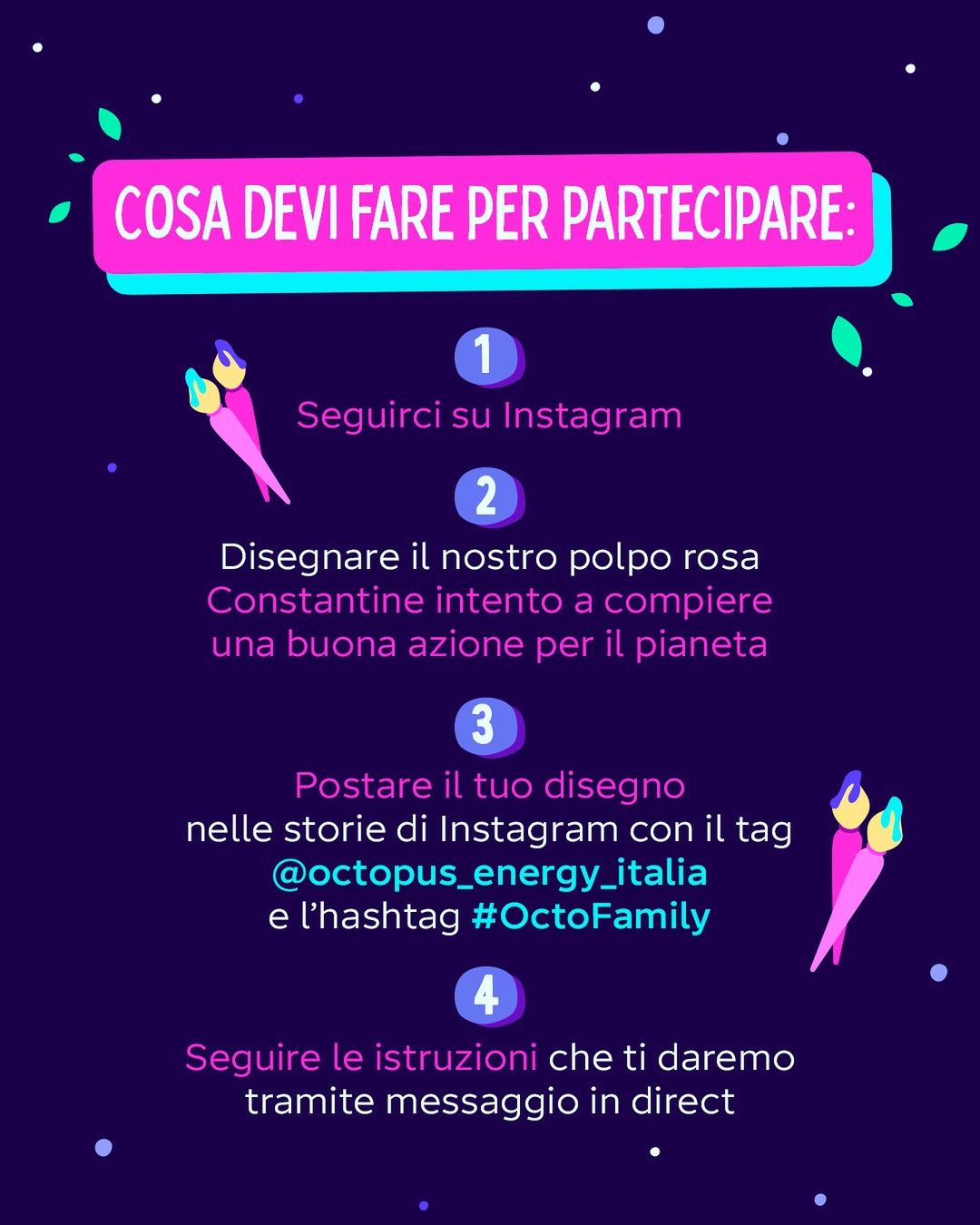 Creative social del contest di Octopus Energy