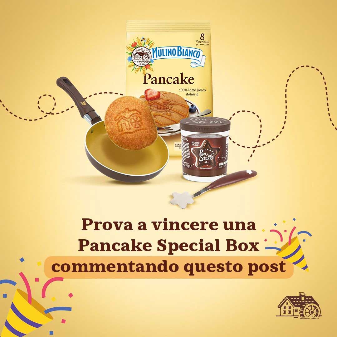 Post del contest #IlLatoPancake di Mulino Bianco